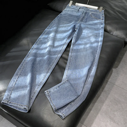 Sky Blue Wide Leg Jeans