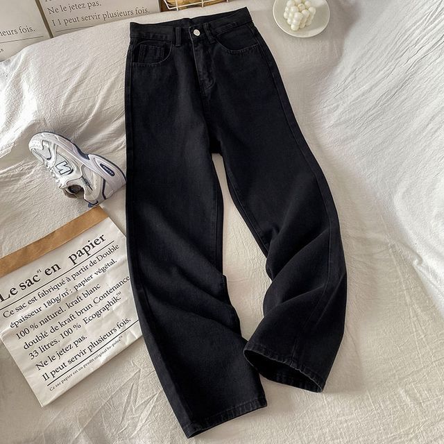 Black Wide Leg Jeans