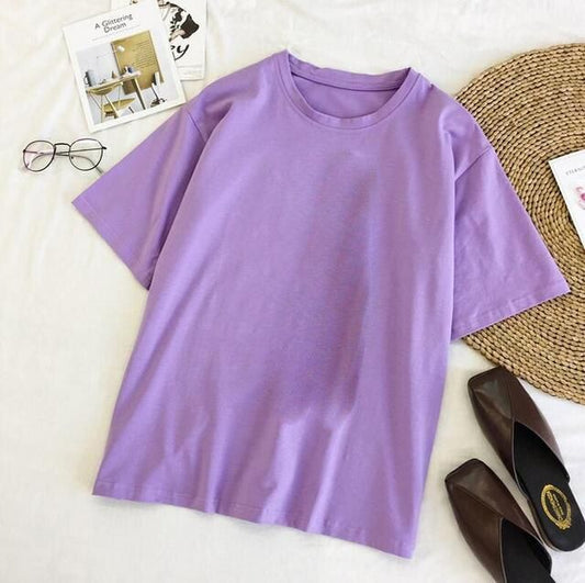 Lilac Plain T-shirt