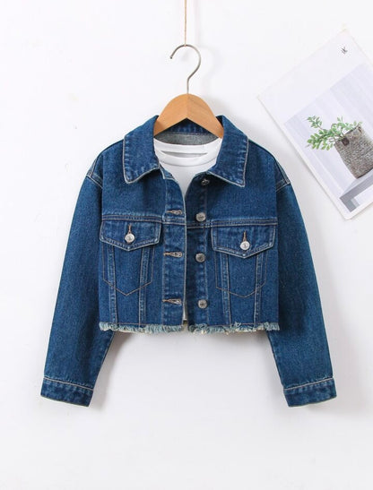 MID BLUE DENIM JACKET